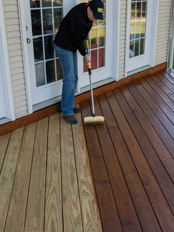 Custom Stain Matching in Calgary